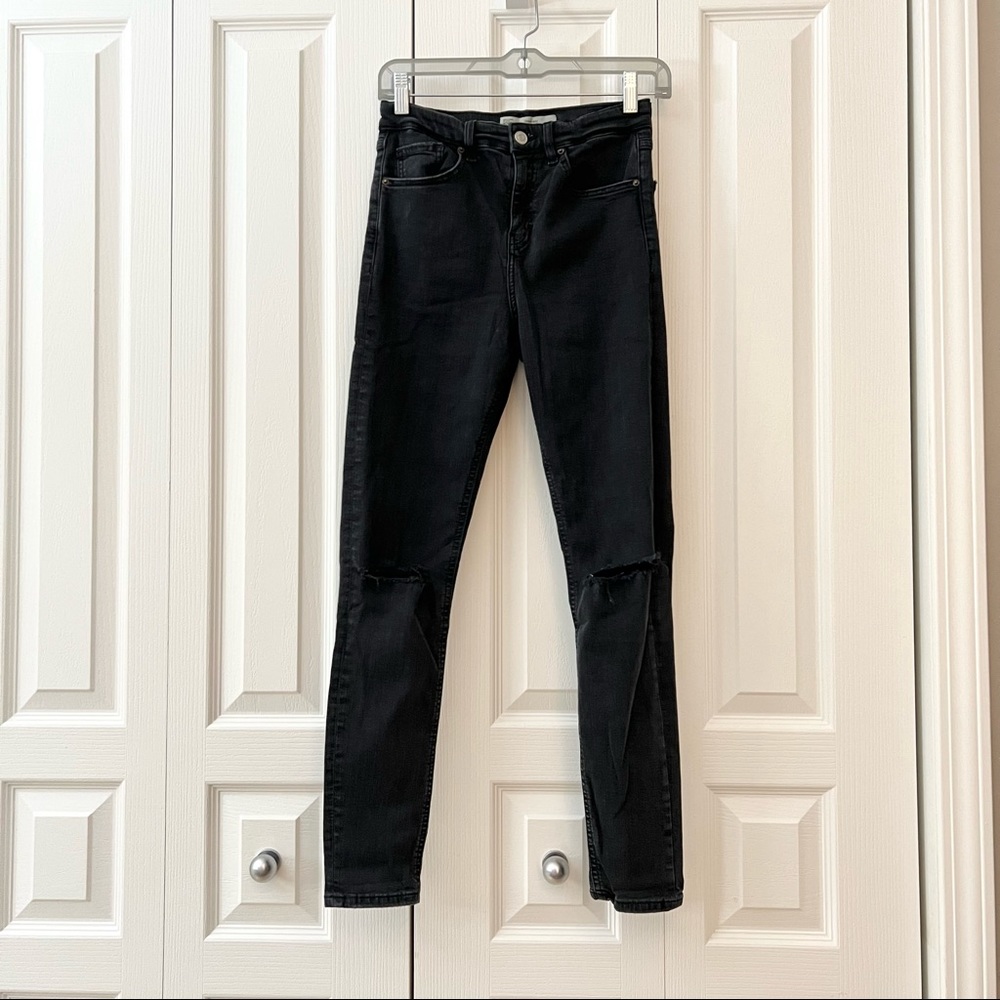TOPSHOP Jamie distressed jeans W28 L32
